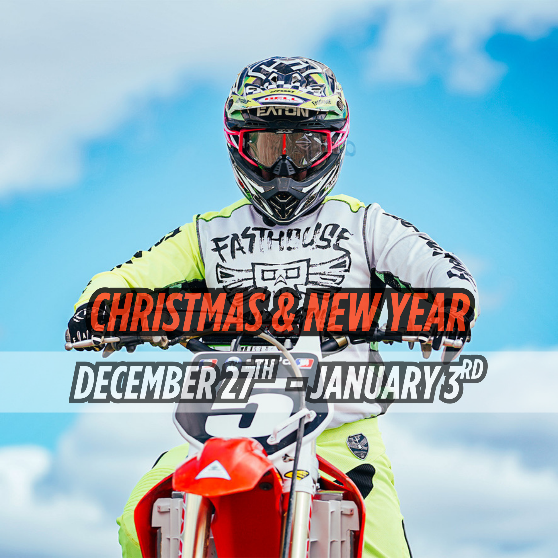 December 27th - January 3rd (Christmas & New Year)