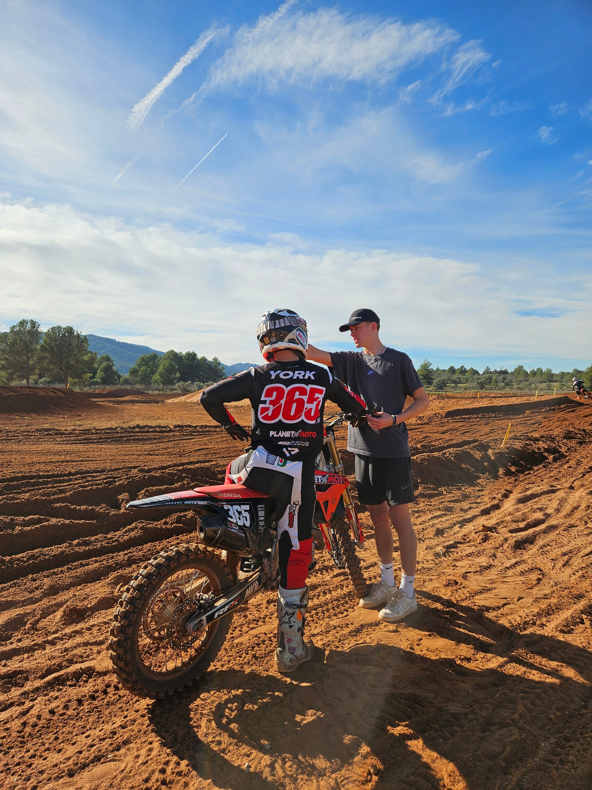 Motocross coaching Spain with Arnis Paberzs training camp
