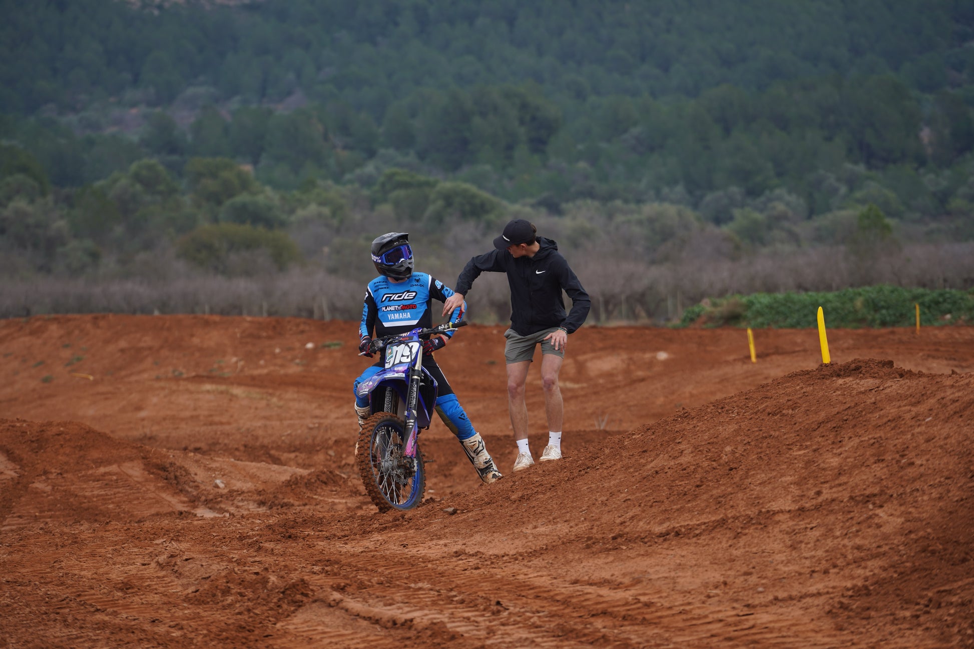 Motocross coaching Spain with Arnis Paberzs training camp