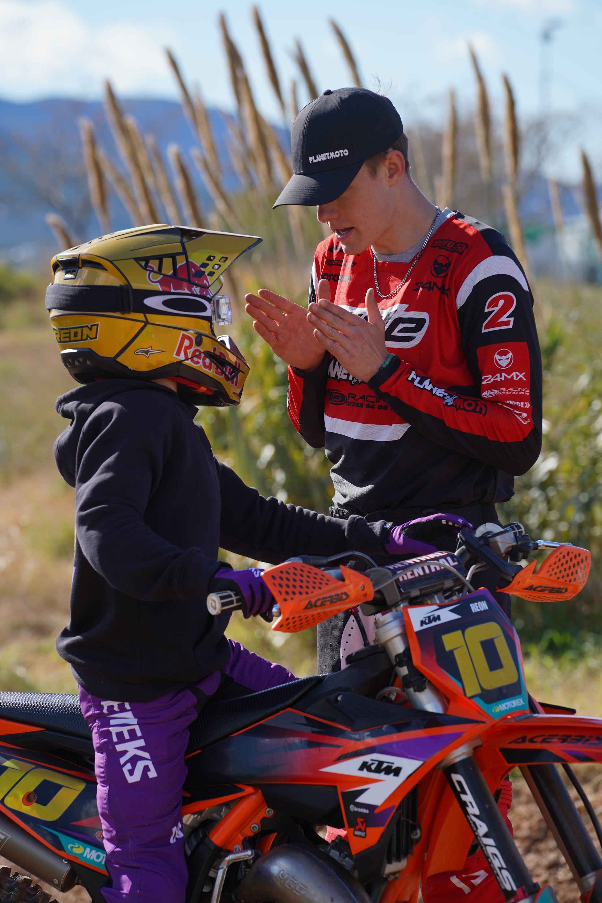 Motocross coaching Spain with Arnis Paberzs training camp