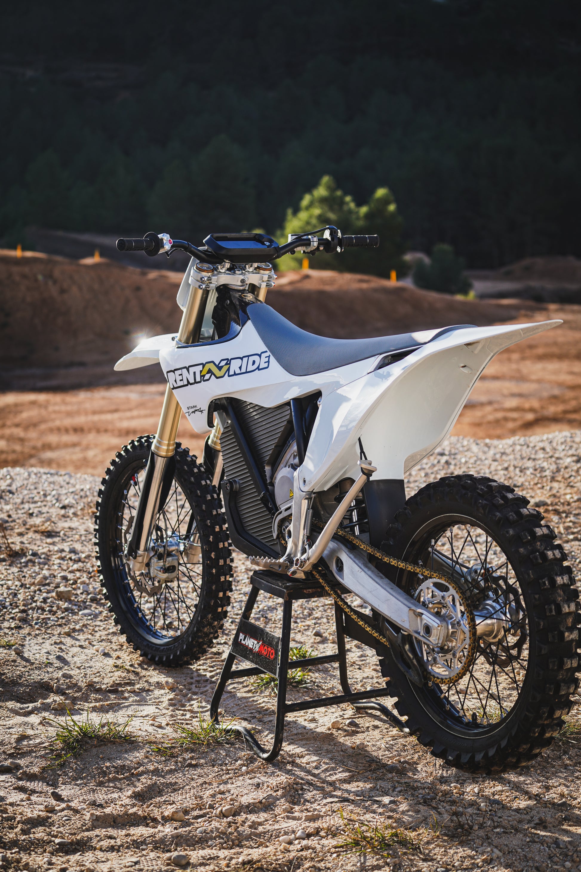 Rent A Bike Package Stark Varg electric motocross bike Spain