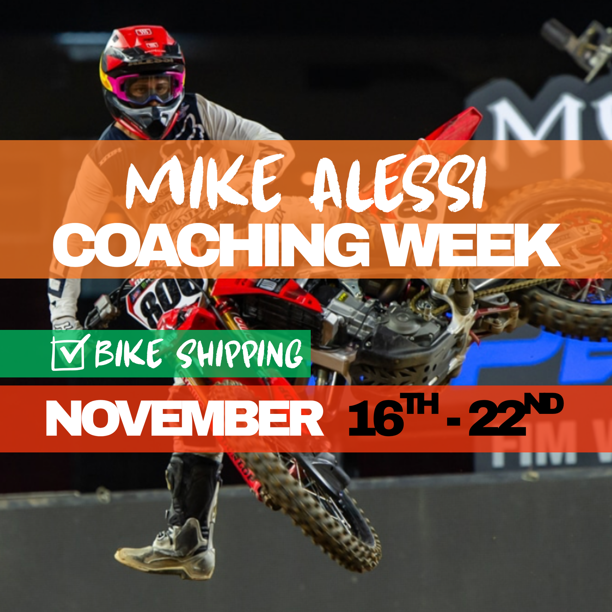 November 16th - November 22nd (Mike Alessi Training)